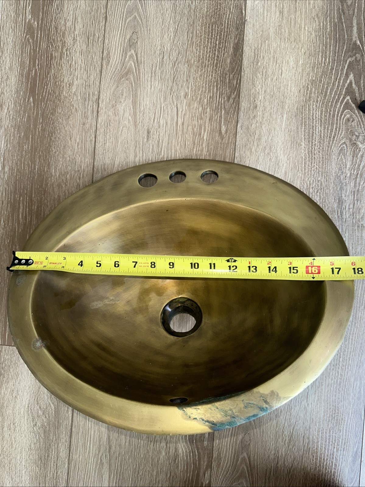 Vintage Brass Bathroom Sink*