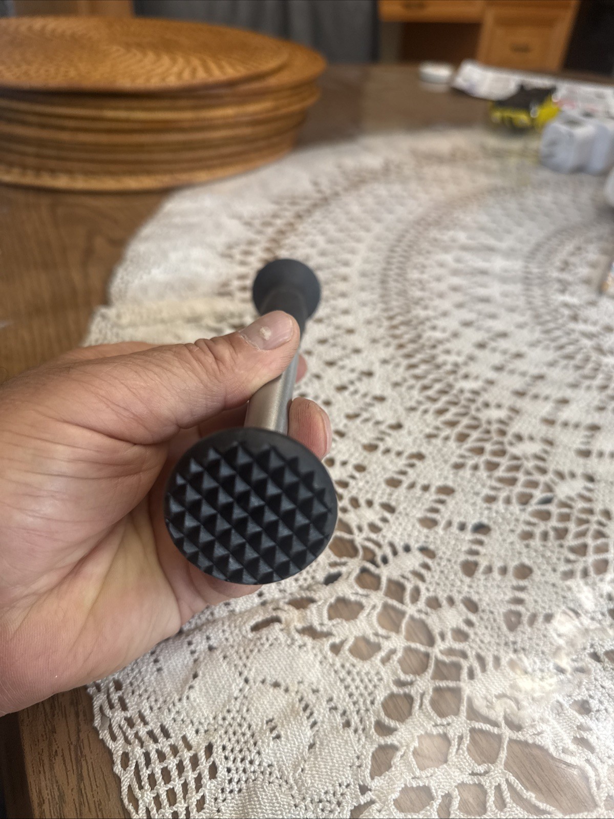 9" Stainless Steel OXO COCKTAIL MUDDLER - Bar Drink Mixer Tool