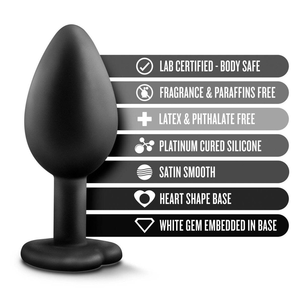 Temptasia - Bling Plug Small - Black -