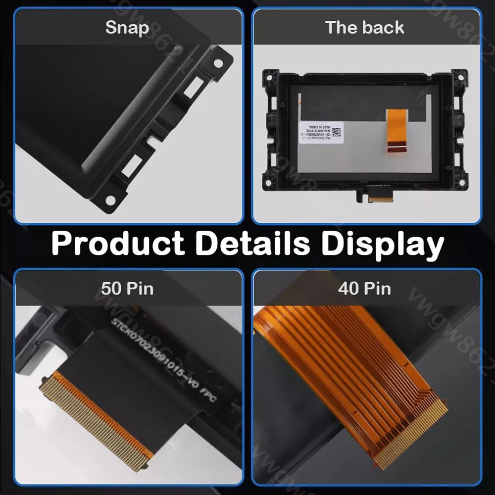 7" LCD Display Touch Screen fits 2017-20 Jeep Compass Radio Navigation Replace