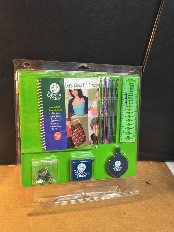 The Crochet Dude "Let’s Keep On Crocheting" Intermediate Projects Kit