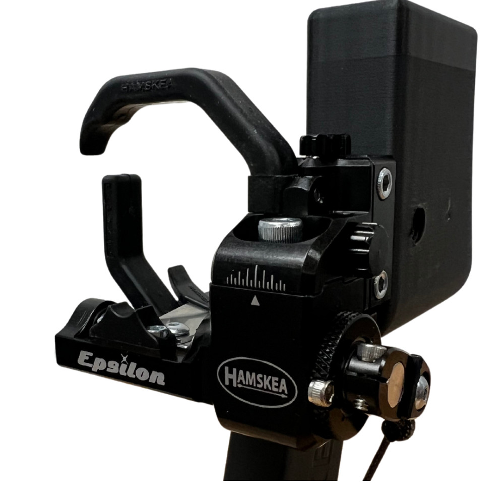 Hamskea Epsilon V2 Riser Interface Mount Arrow Rest Right Hand Black New