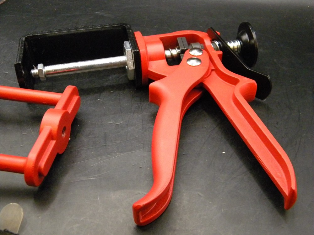 Red brake caliper & piston compressor tools, brake tools, pad spreader