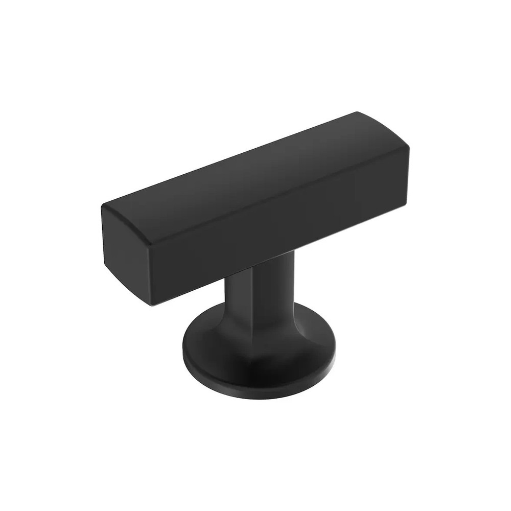 Amerock Everett Knob in Matte Black BP37100MB - Knobs Cabinet Hardware