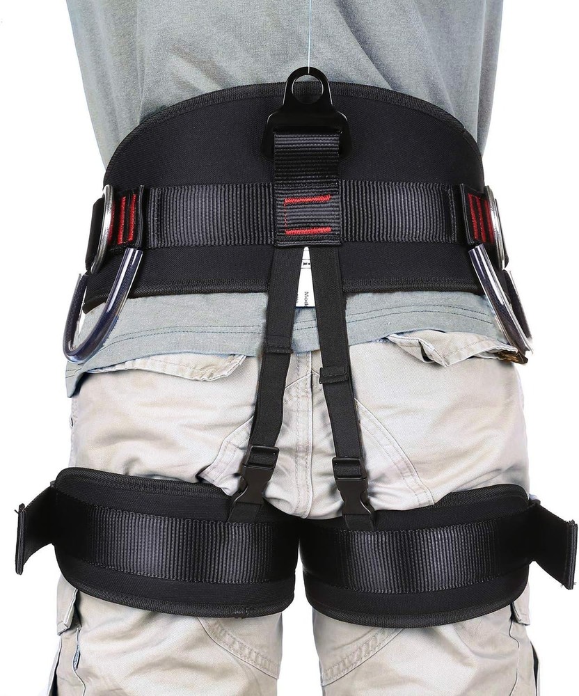 Adjustable Thickness Climbing Harness Half Body Harnesses for Fire Rescuing