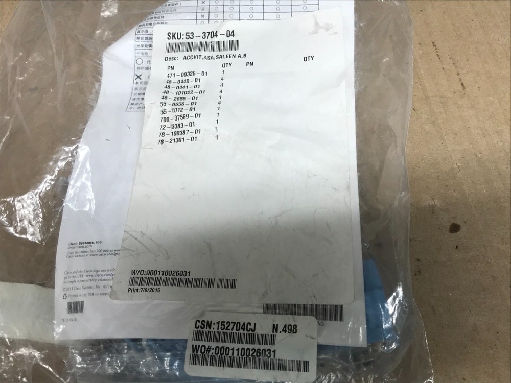 Cisco Accessory Kit 53-3704-04