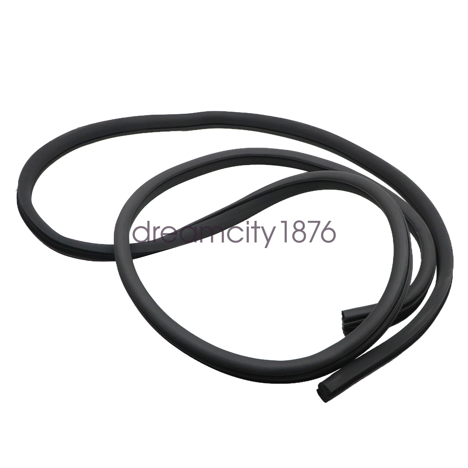 Rubber/Velvet Door Seal Edge Protector Weatherstrip For BMW E90 3-Series 05-11