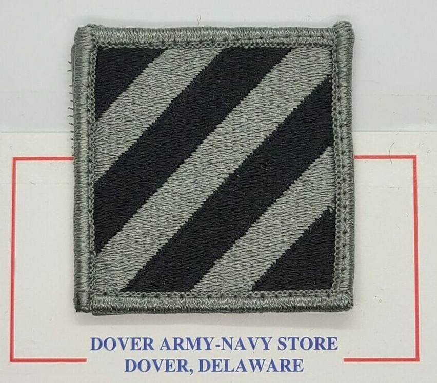 US ARMY 3RD INFANTRY DIVISION PATCH - ACU