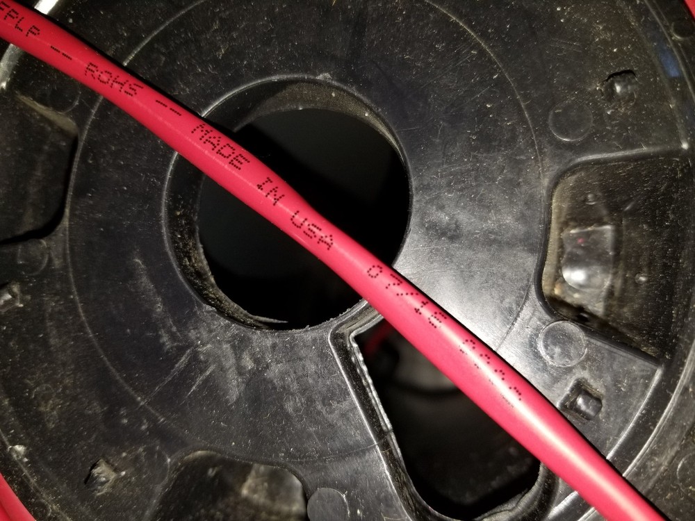 Carol E3632S 12/2C Solid Shield Plenum Fire Alarm Cable Wire FPLP/CL3P Red /50ft