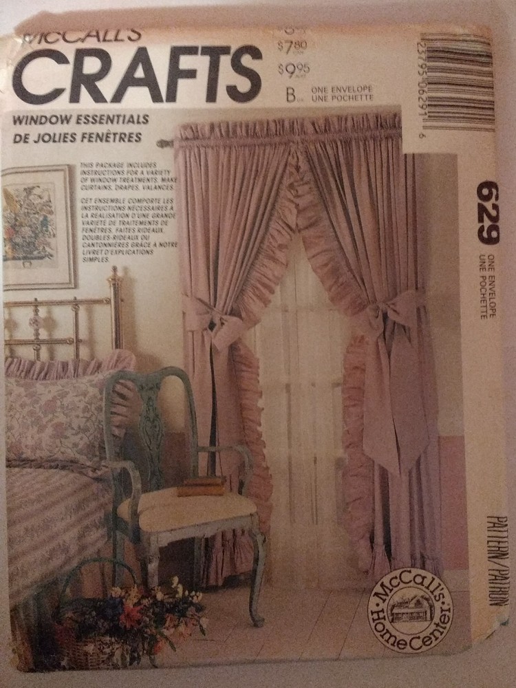 McCall's 629 Window Essentials Curtains