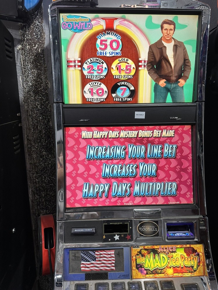 HAPPY DAYS THEME WMS BB2, LAP/WAP CONTROLLER WITH XML FILES AND 4 GAMES