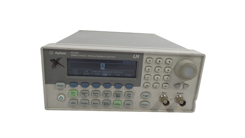 Agilent 33220A 20MHz Function / Arbitrary Waveform Generator - Free Shipping