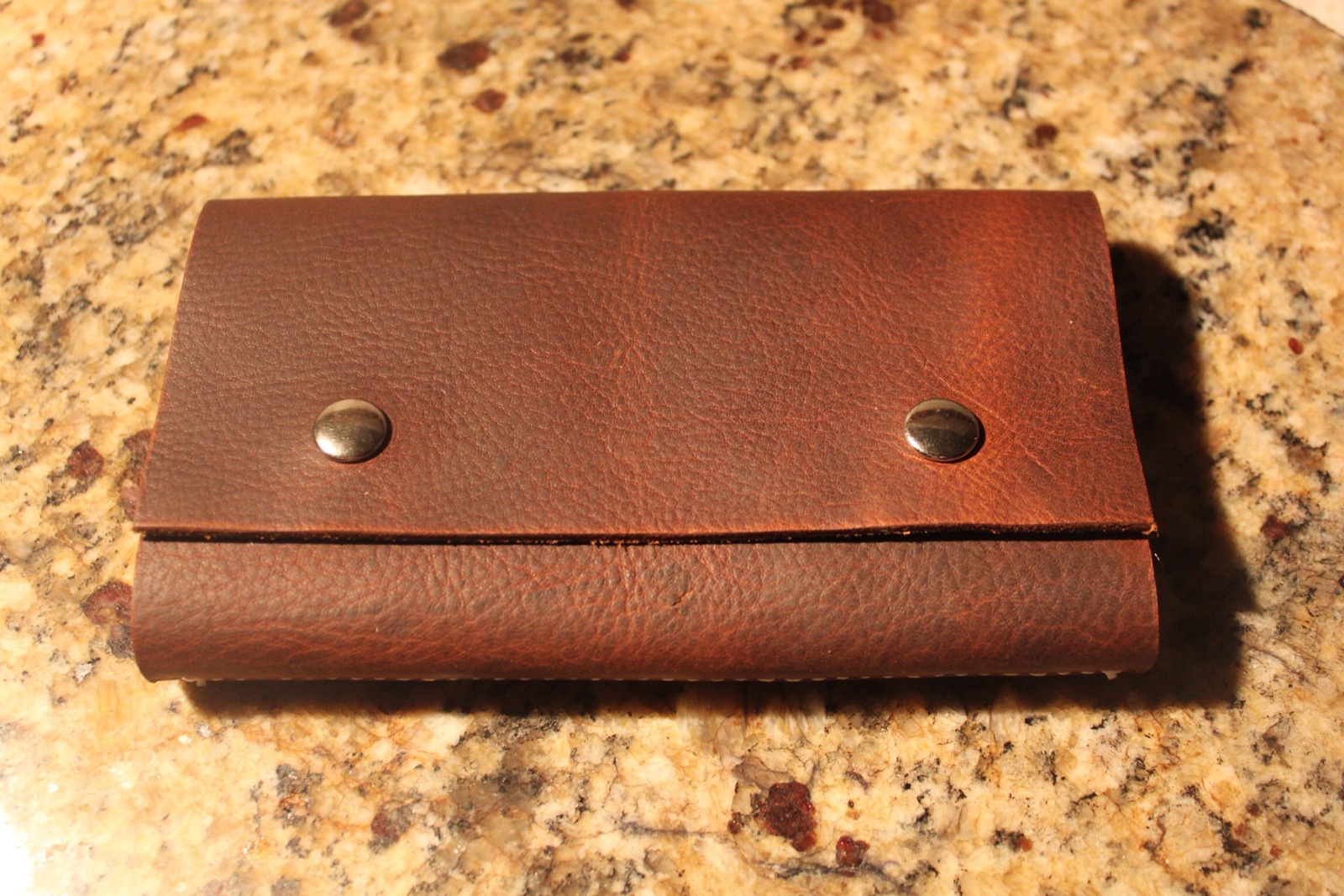 Leather Fly Wallet - Fly Book, Custom made in the USA