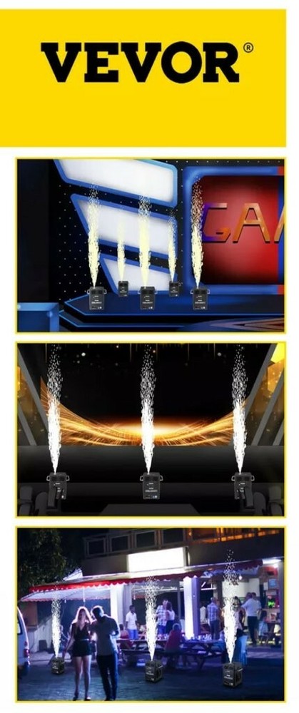 650W COLD SPARK Machine DMX 512 Remote Control STAGE LIGHT SHOW Firework Machine