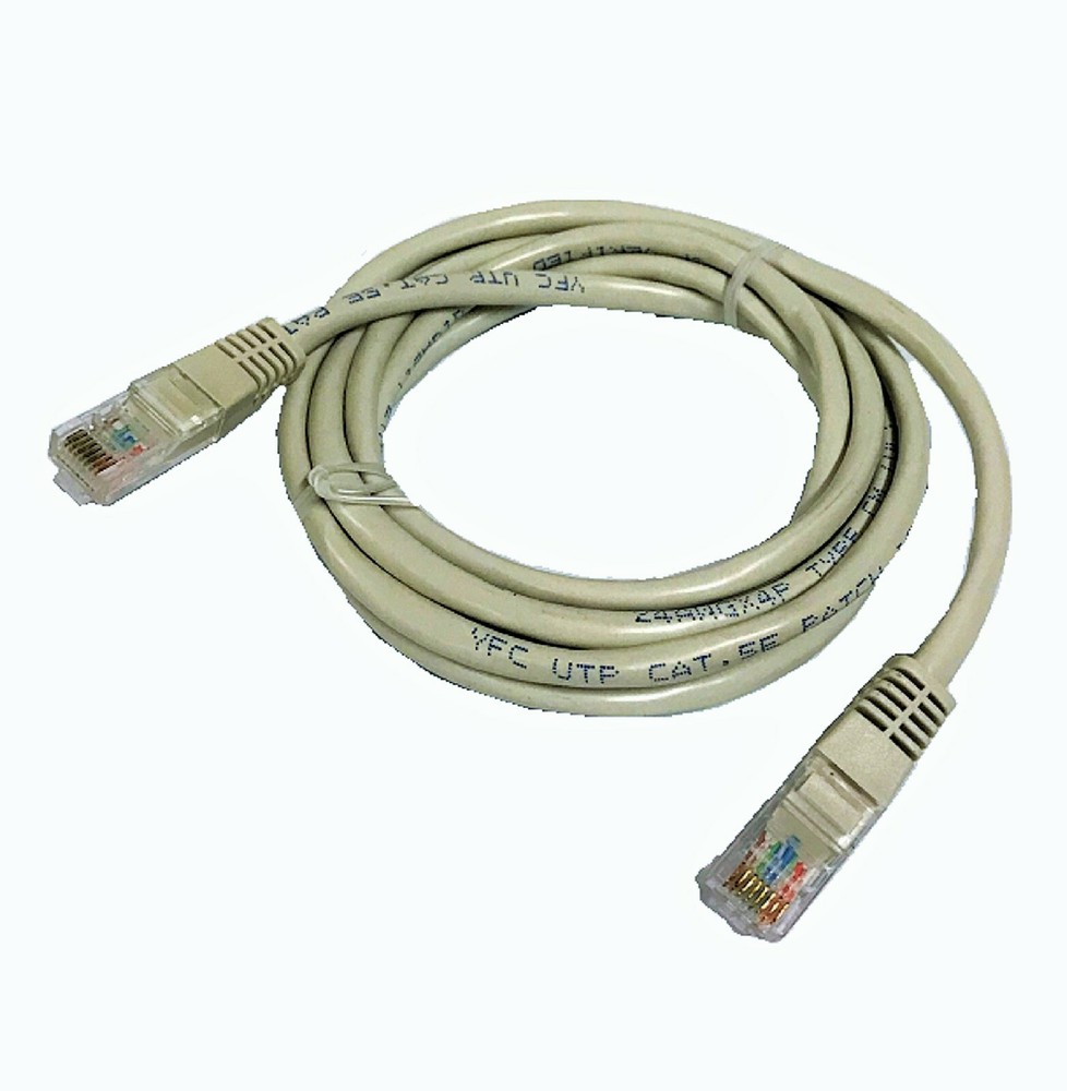 CAT5e UTP Booted Ethernet Patch Cable - 6ft  Pack of 10