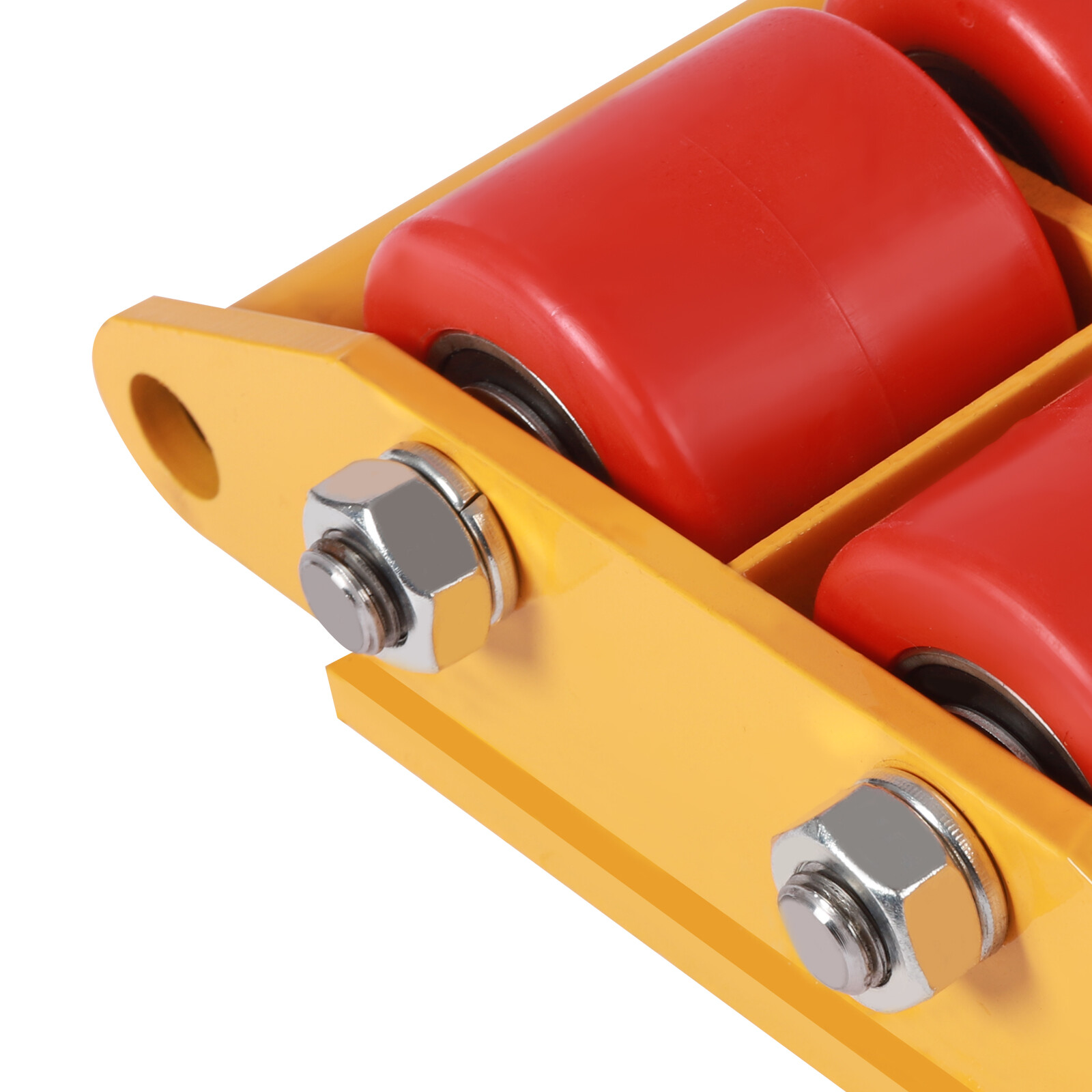 4X 6T Machinery Skate Dolly Heavy Duty Industrial Moving Equipment Mover Rollers