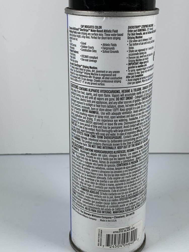 Sherstripe Athletic Field Marking Paint Water-Based