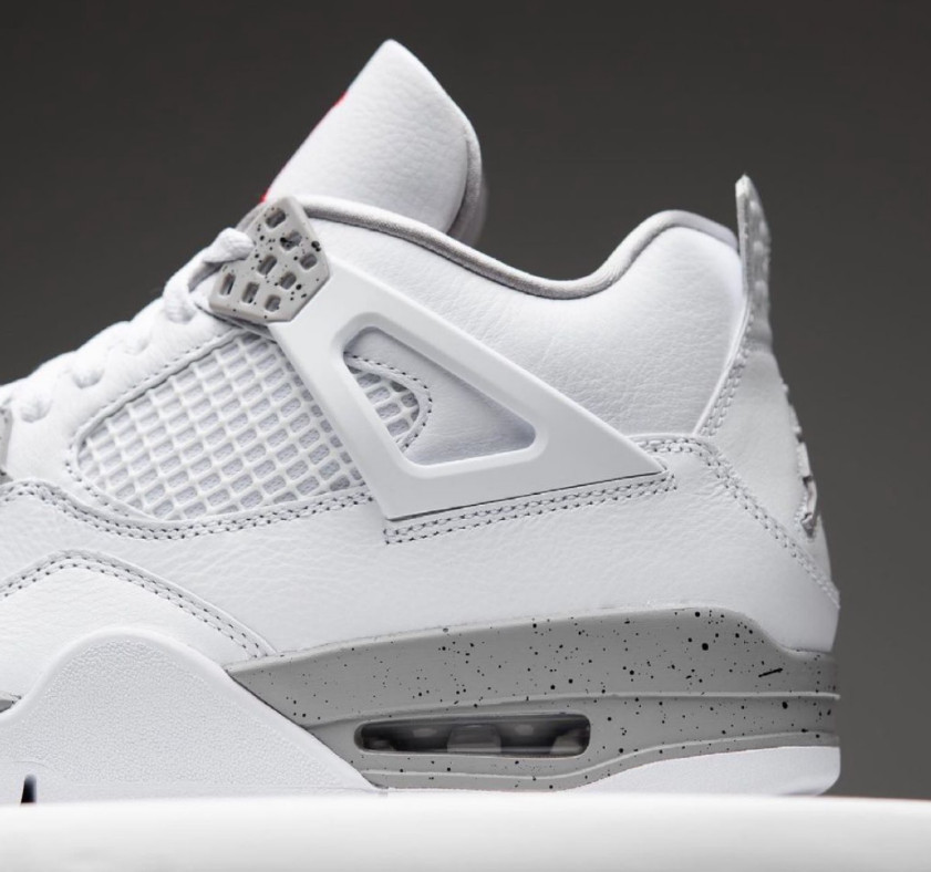 Jordan 4 Retro "White Oreo" Men's Basketball Shoes Mid Top Us Size7-12