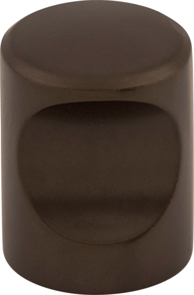 Top Knobs M1601 Indent Knob 3/4" Oil Rubbed Bronze