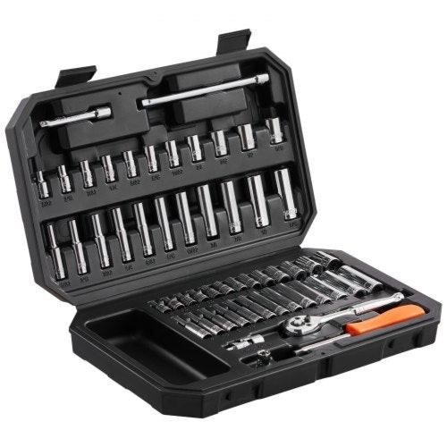 Socket Set 14 Inch Drive Socket and Ratchet Set 6Point Socket Opening