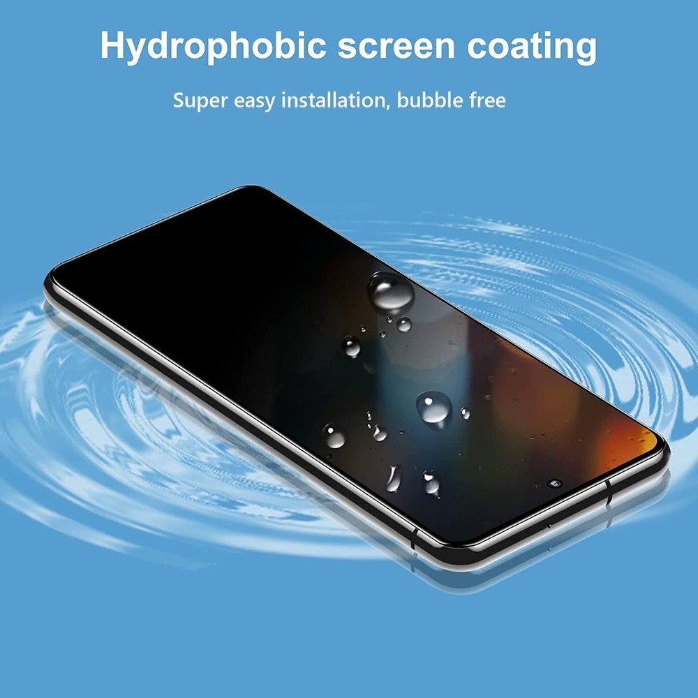 OnePlus 15 Privacy Screen Protector, [Case Friendly] [Support Fingerprint Unl...