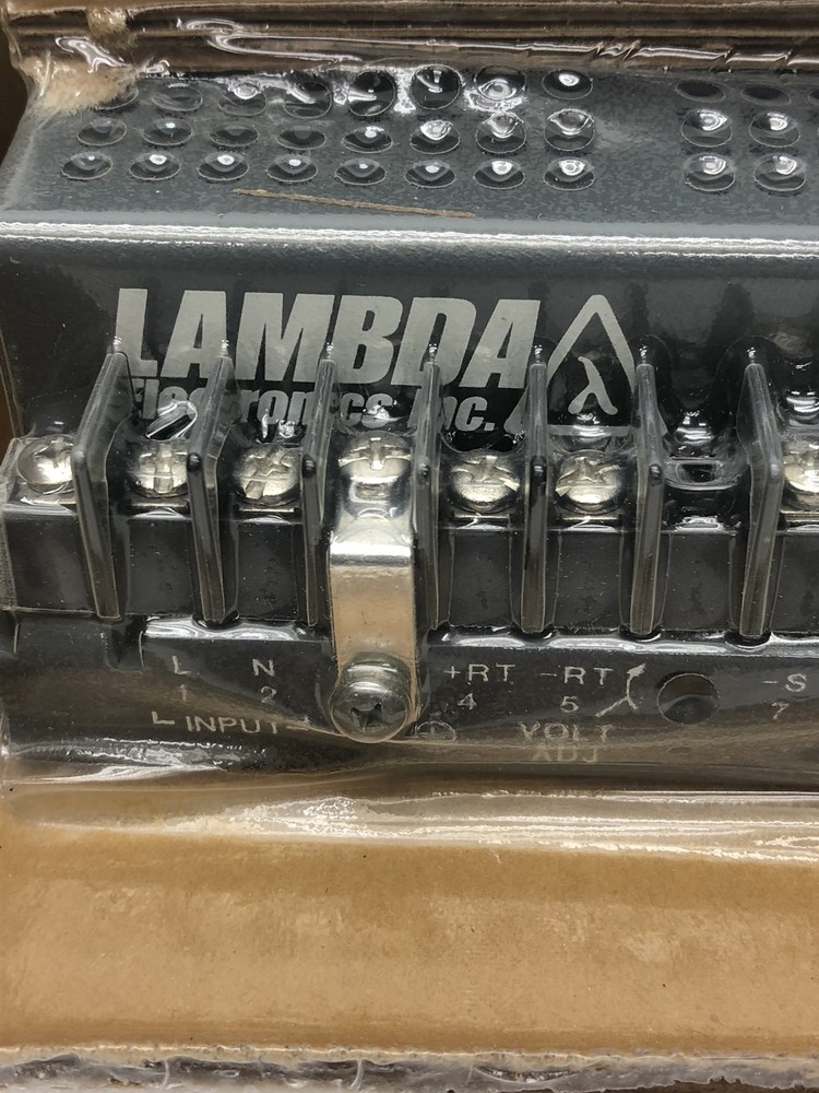 LAMBDA LR-52-5 POWER SUPPLY 5VDC NEW IN BOX w/MANUAL