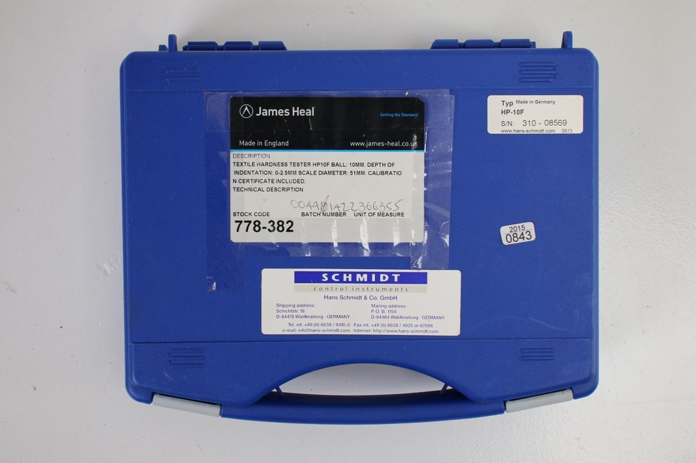 Schmidt HP-10F hardness tester
