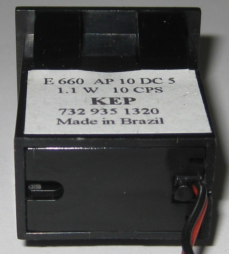 KEP E660 Electro Mechanical Compact 6 Digit Counter - 5 V DC - 10 CPS