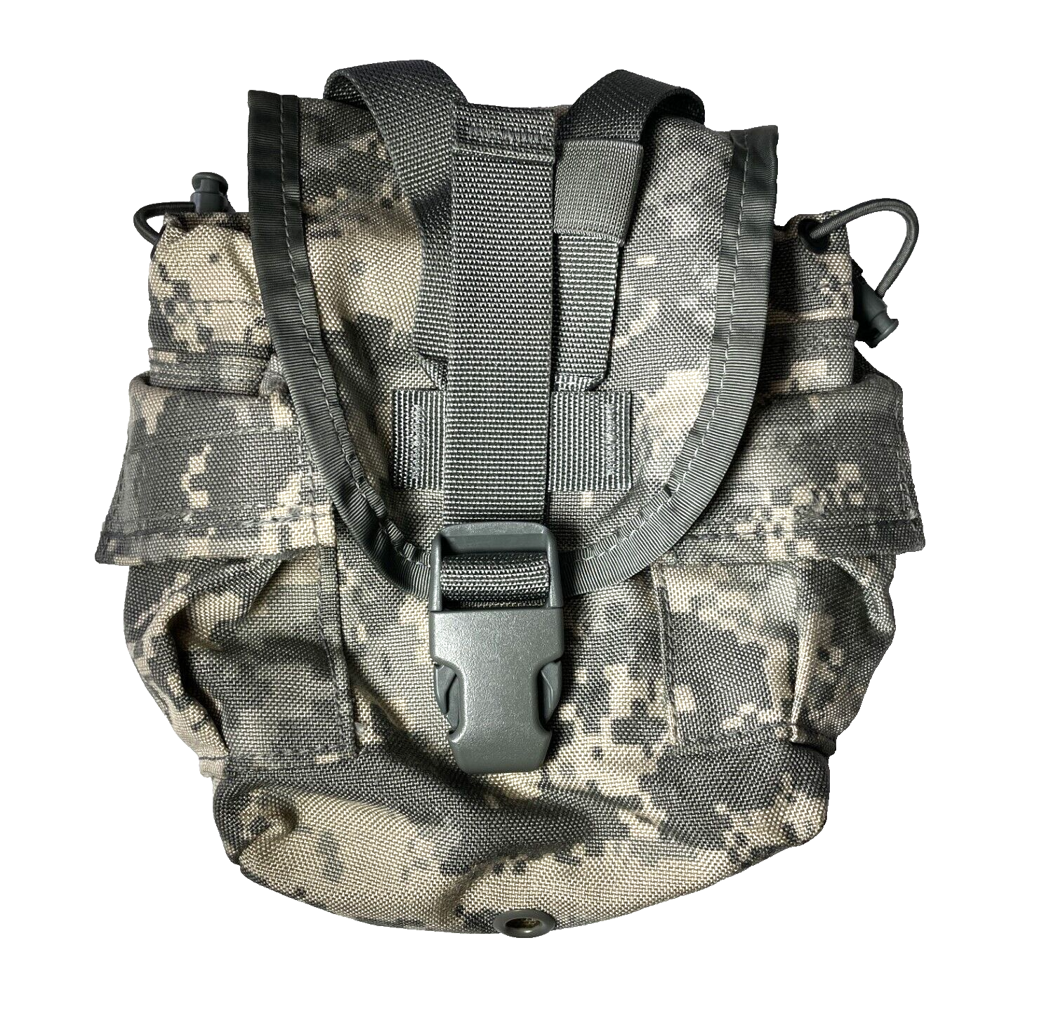 NEW MOLLE II, 1 QT CANTEEN / GENERAL PURPOSE POUCH [ACU] - AUTHENTIC USGI