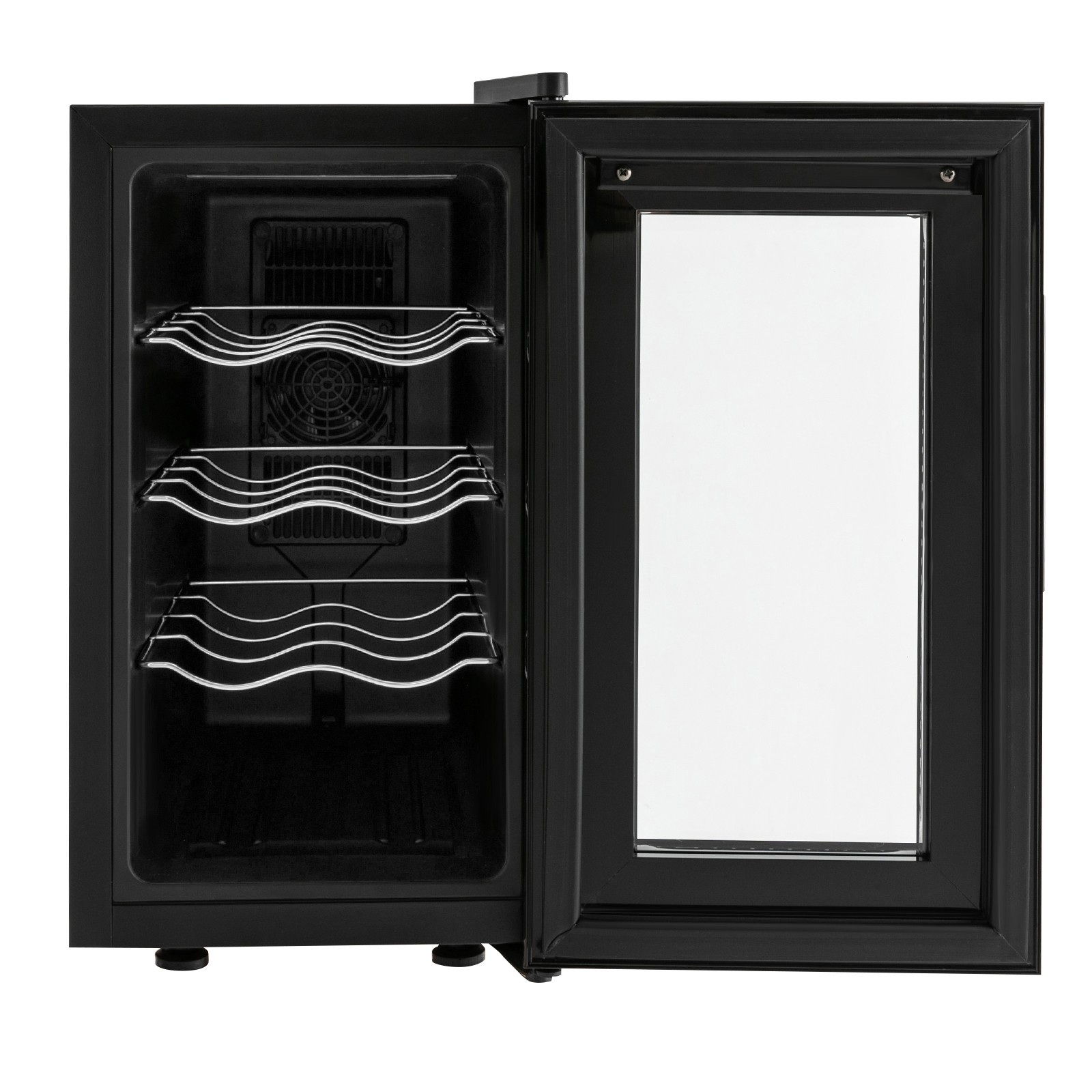 8-Bottle Wine Cooler Refrigerator 110V Freestanding For Home Bar Wine Fridge