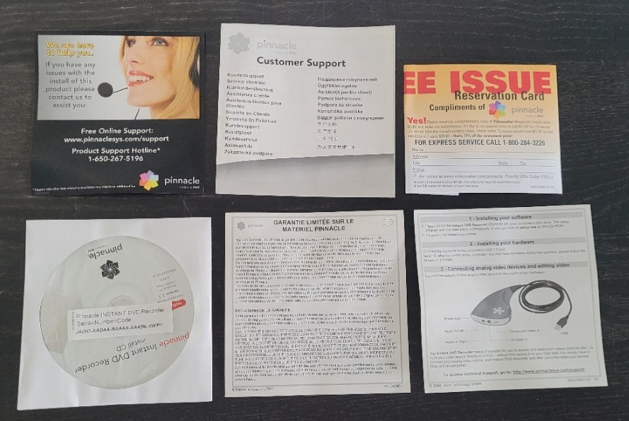 Pinnacle Dazzle DVD Recorder | Convert - Includes Retail Box with Instructions
