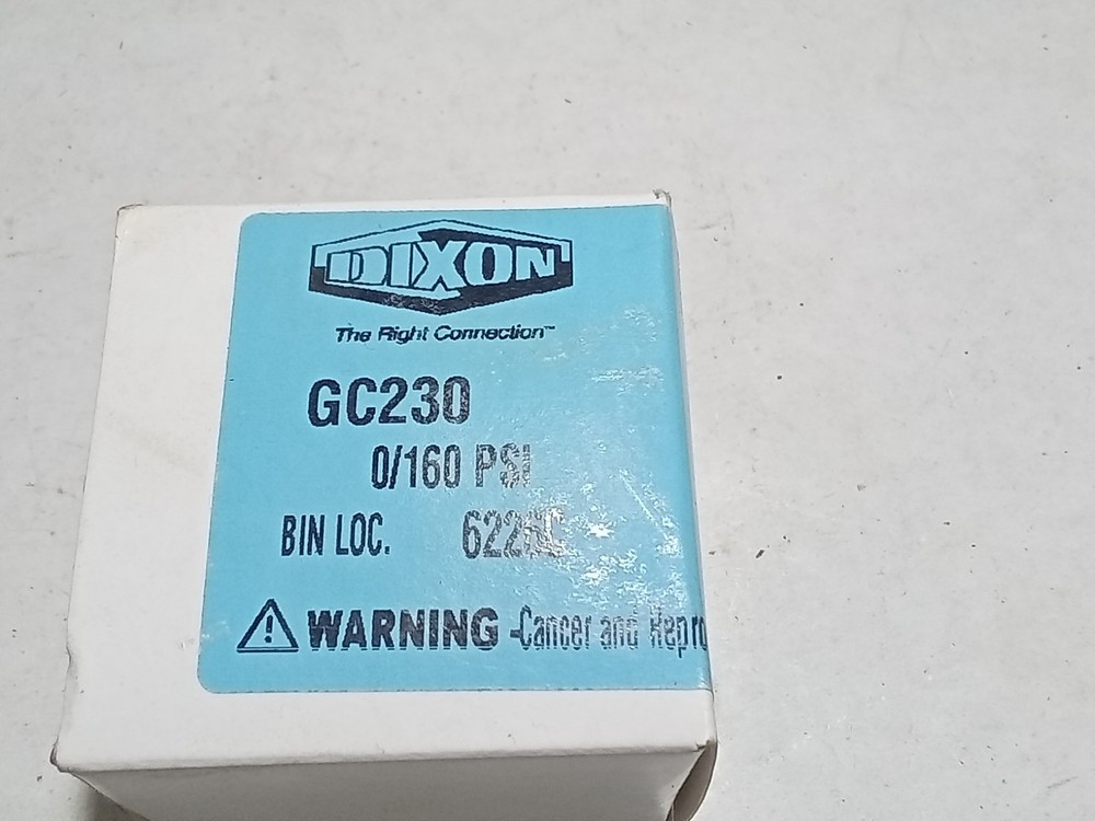 DIXON GC230 0/160 PSI (M13D)