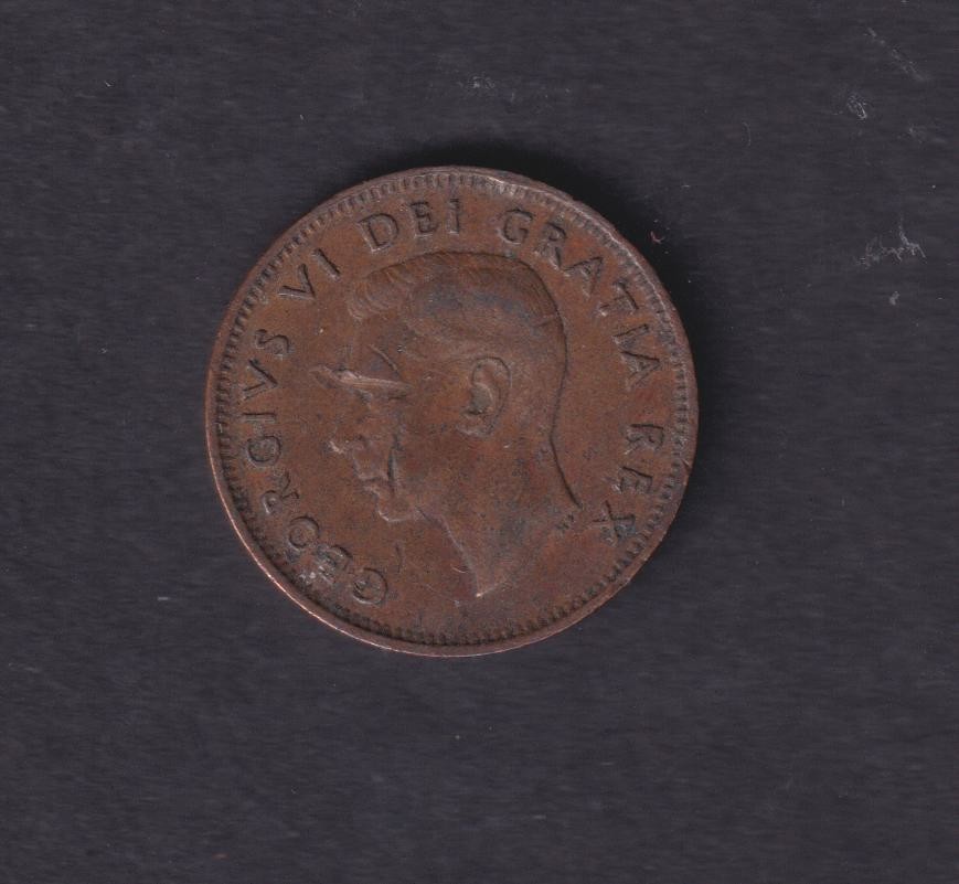 CANADA - 1948 1 Cent Coin (261)
