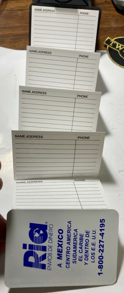 Mexican Mini-Pocket Address Book