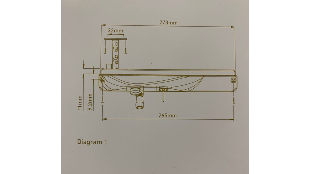 TRADEBASE Window Chain Winder Black- Lockable