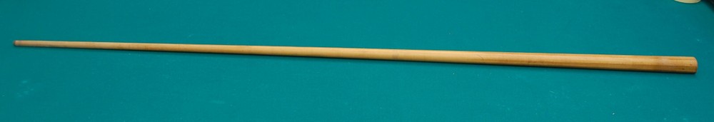 Antique Octagonal Collender circa 1880 one piece cue