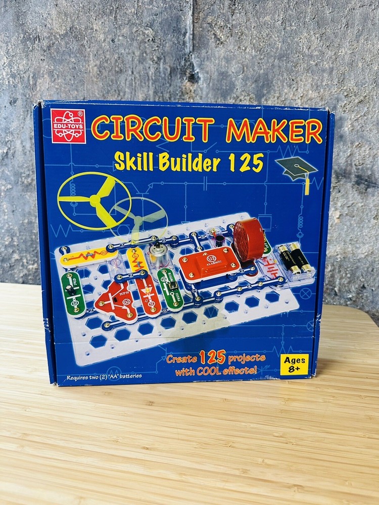 SNAP CIRCUITS SB-125 Skill Builder 125 Projects 8+