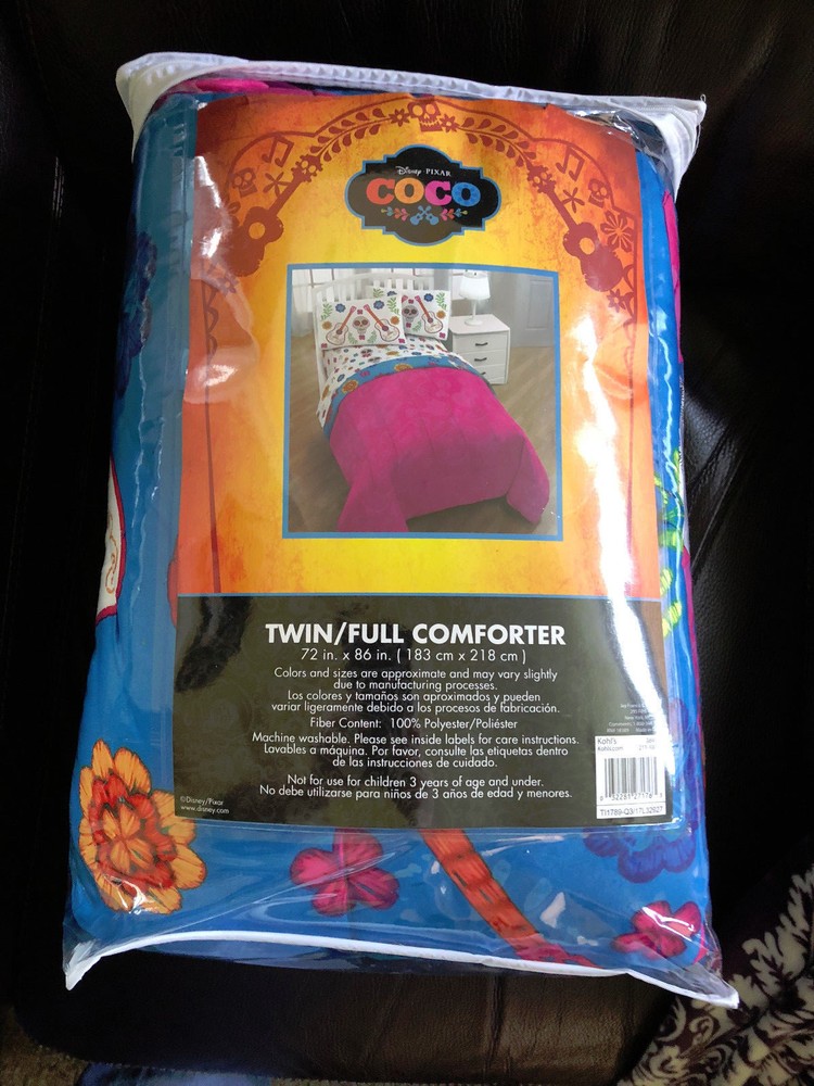 Disney's Coco Twin / Full Comforter (ONLY) NWT