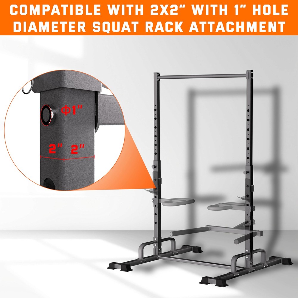 Pull Up Station, Adjustable Pull Up Bar Free Standing Power Racks, Multifunct...
