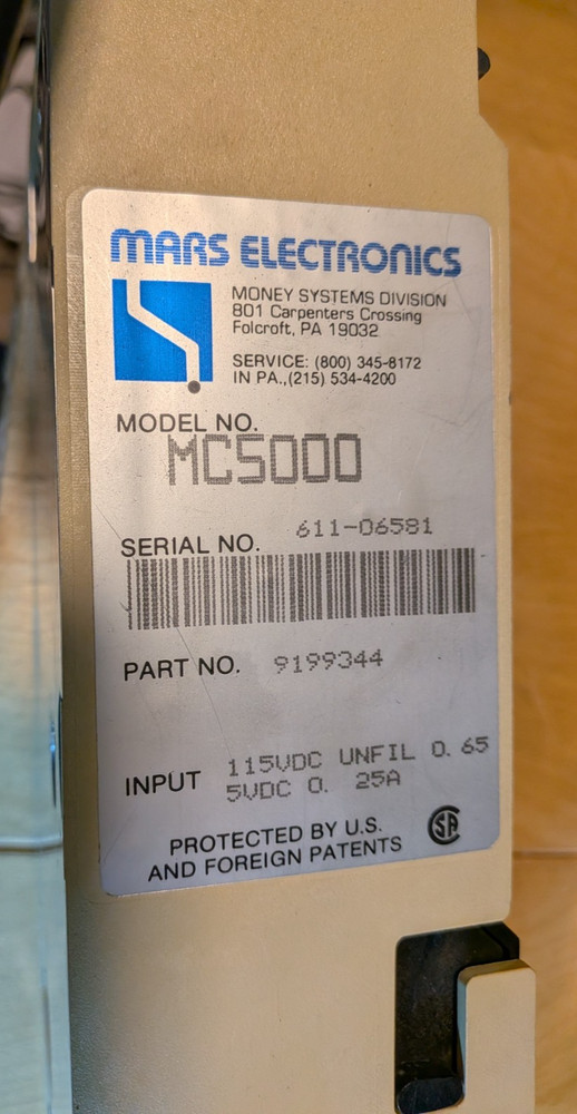 Mars/MEI MC5000