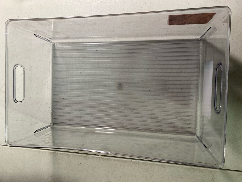 Idesign 03667CC Bath Large Bin Clear