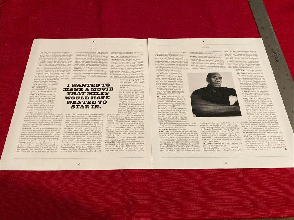 Actor Don Cheadle 8-page 2018 Print Article