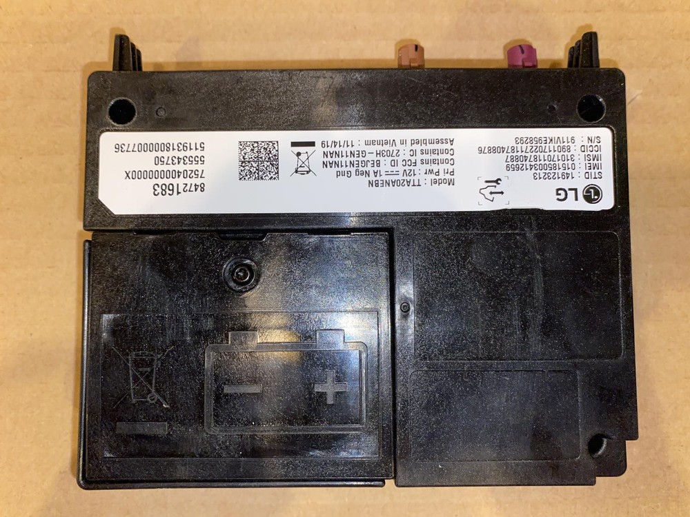 2020 BUICK ENCORE GX ONSTAR MODULE TELEMATICS EU1 84721683 COMM CTRL MODULE