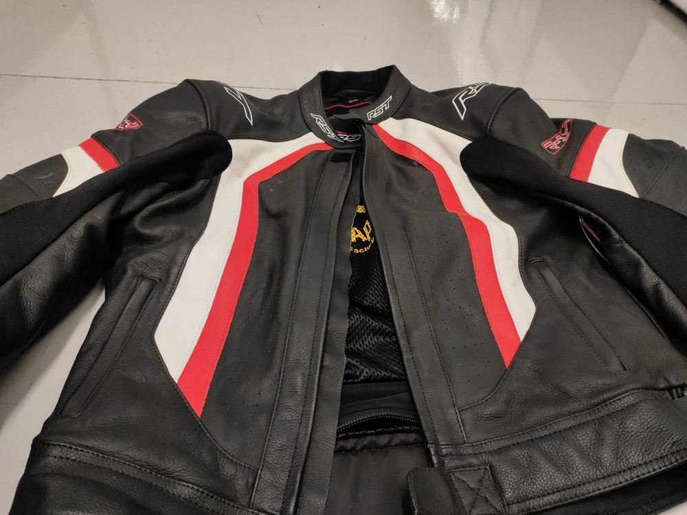 rst leather jacket 42(L)