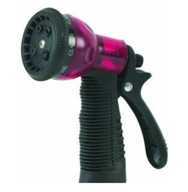 Best Garden Poly Easy Adjust 7-Pattern Nozzle, Comfort Grip