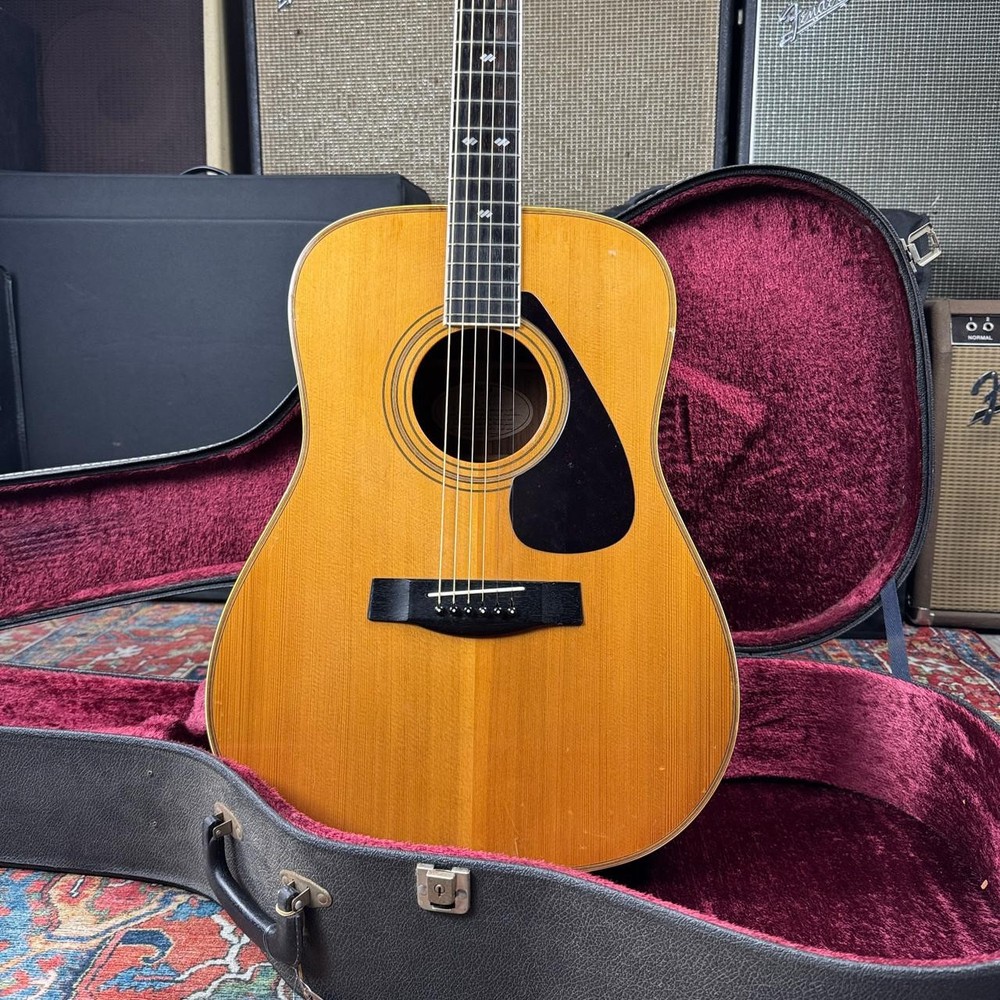 Yamaha L6 Solid Top Dreadnought w/Hard Case - 1982