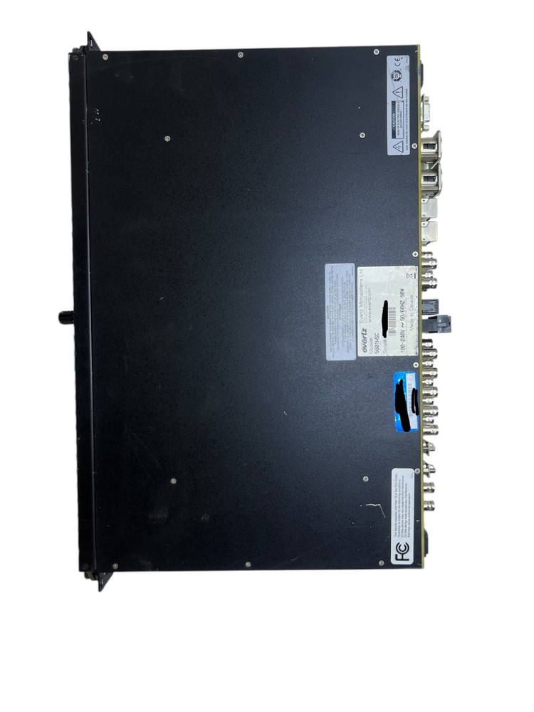 Evertz 5601MSC Master SPG/Master Clock System