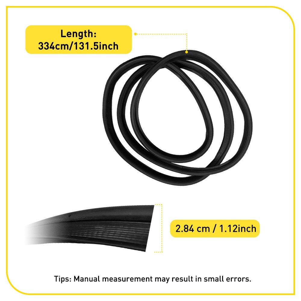 For Toyota Camry 2007-2011 Weatherstrip Trunk Lid Rubber Seal Rubber 64461-33070