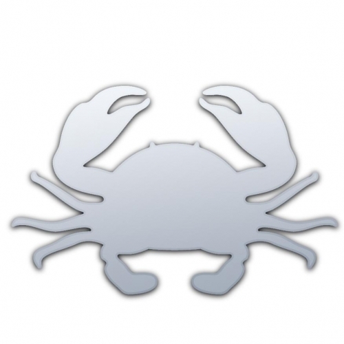 Crab Mirrors Acrylic Mirror (Several Sizes Available)