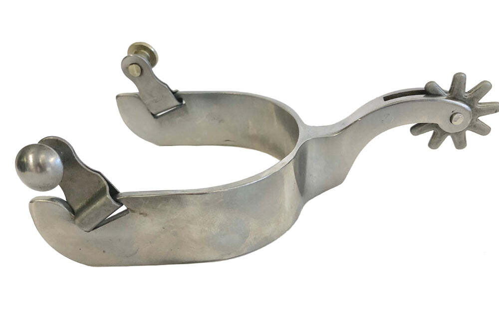 AJ Tack Sweet Iron Praying Cowboy Spurs - Mens